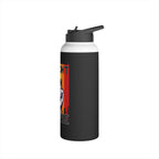 Teaching While Queer Stainless Steel Water Bottle - Perfect for Educators and Allies
