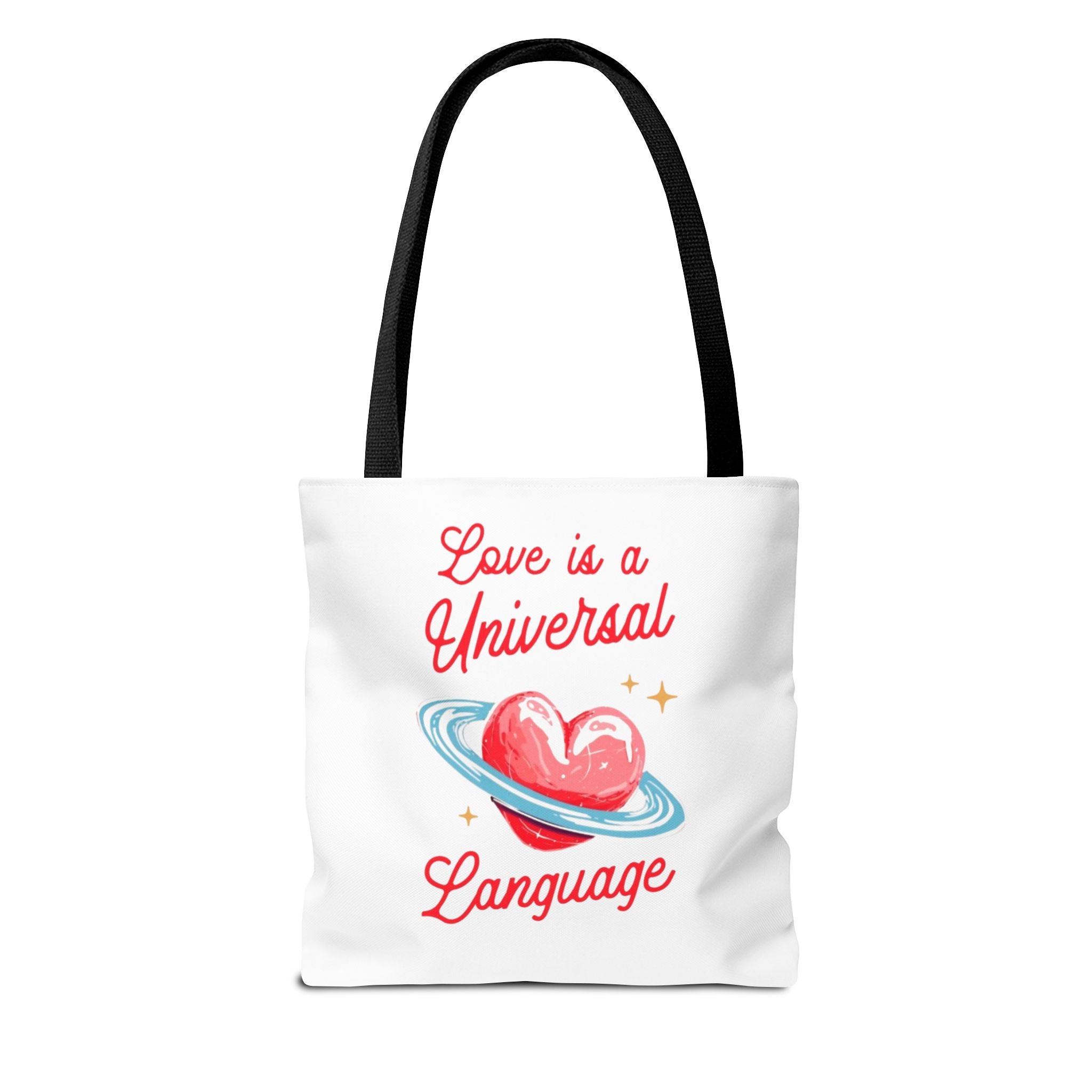 Love is a Universal Language Design - Tote Bag