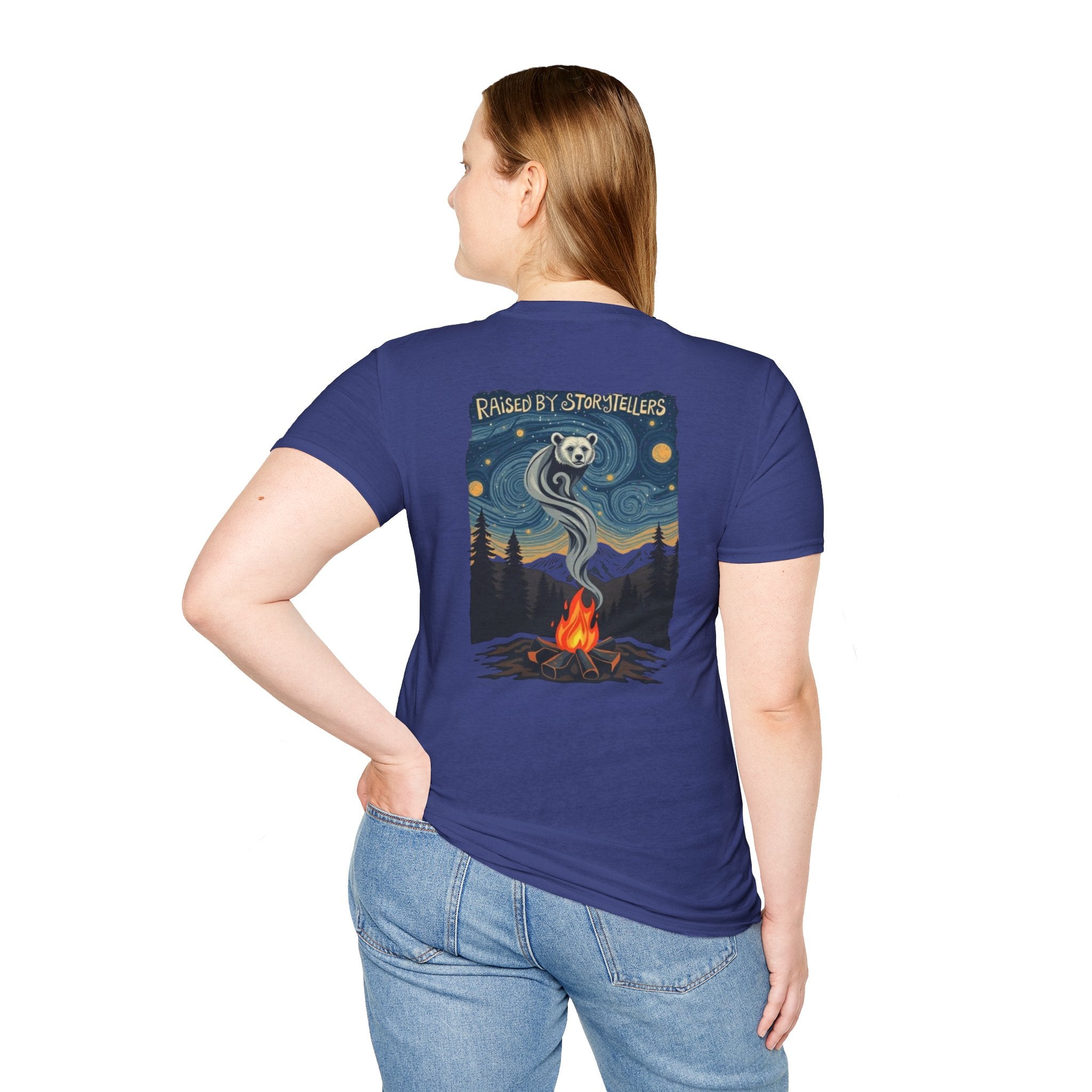 Raised by Storytellers Native Pride T-Shirt