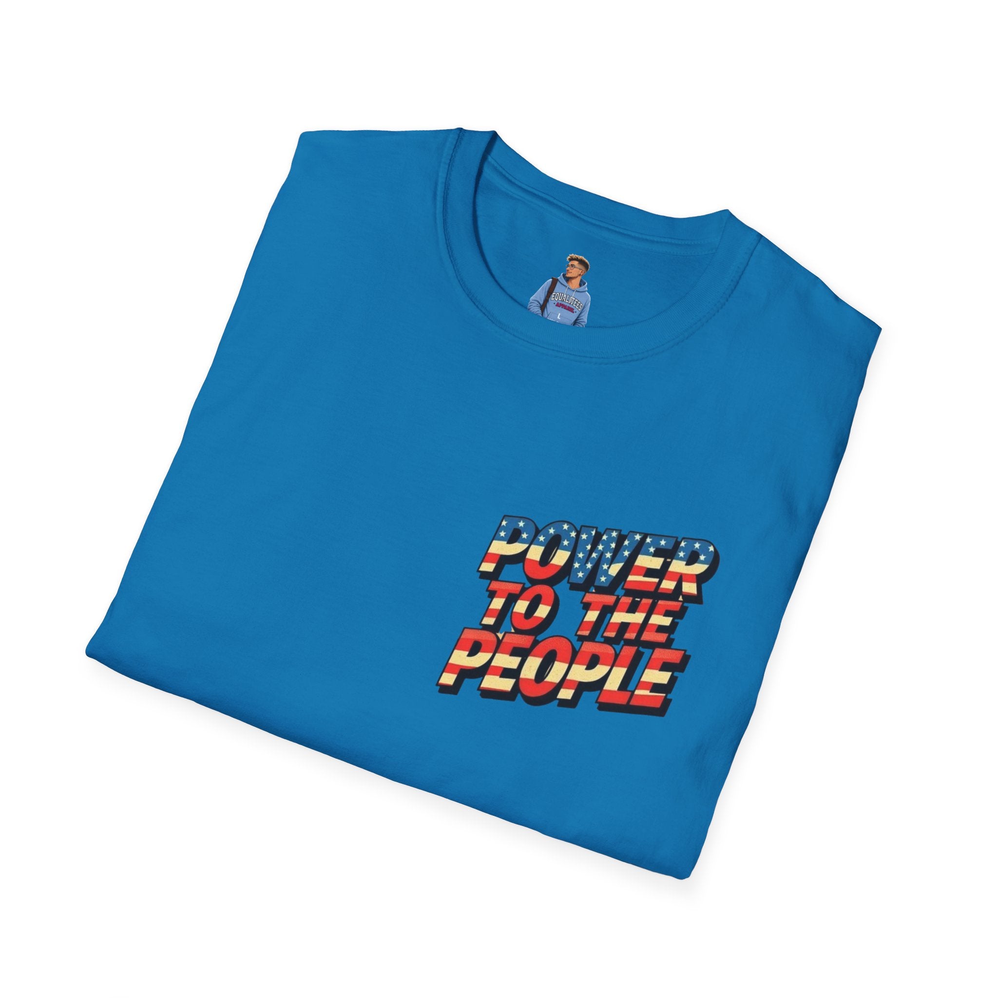 Power to the People Unisex Softstyle T-Shirt Classic Protest Tee