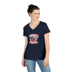 Stay Hydrated Punch Nazis V-Neck T-Shirt - Protest against Fascism Message Tee for Activists