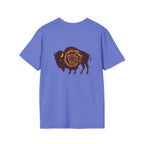 Buffalo Spiral Design Unisex Softstyle T-shirt