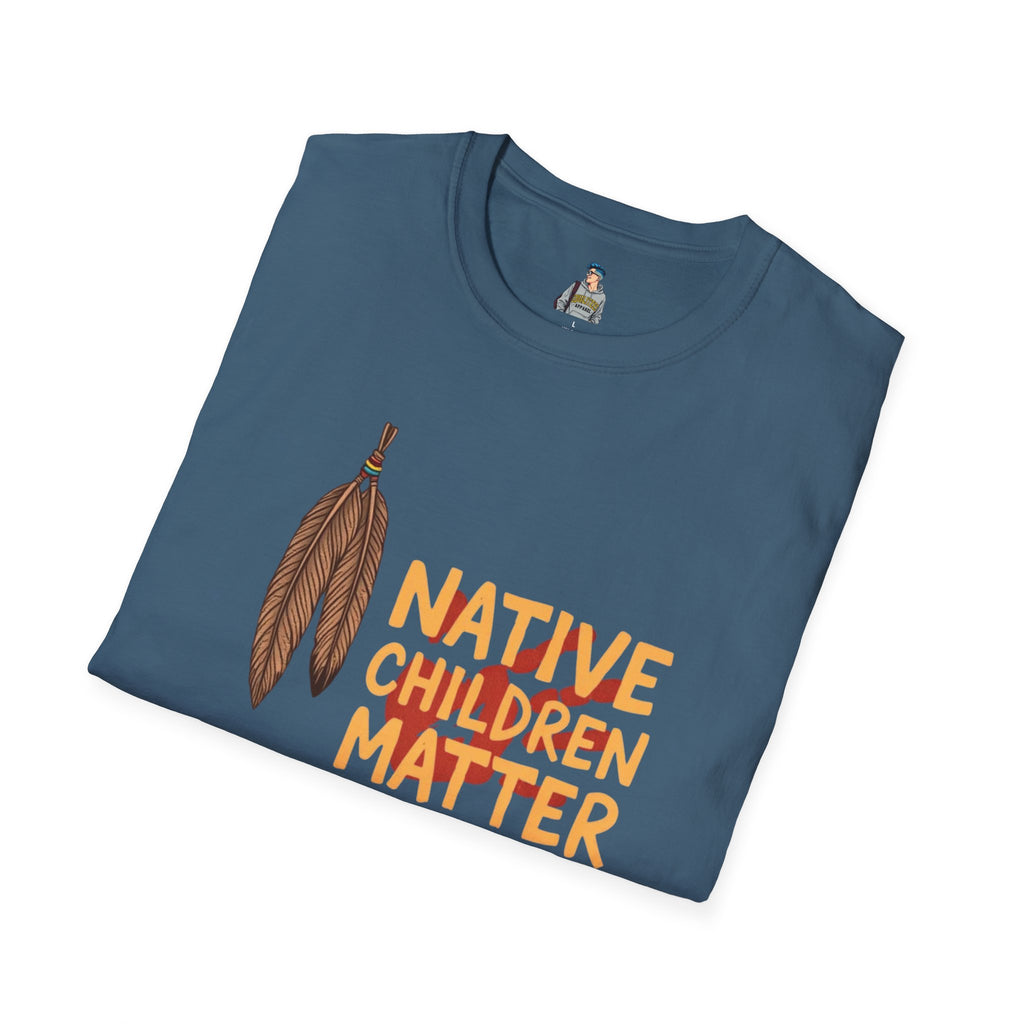 Unisex Softstyle T-Shirt - Native Children Matter