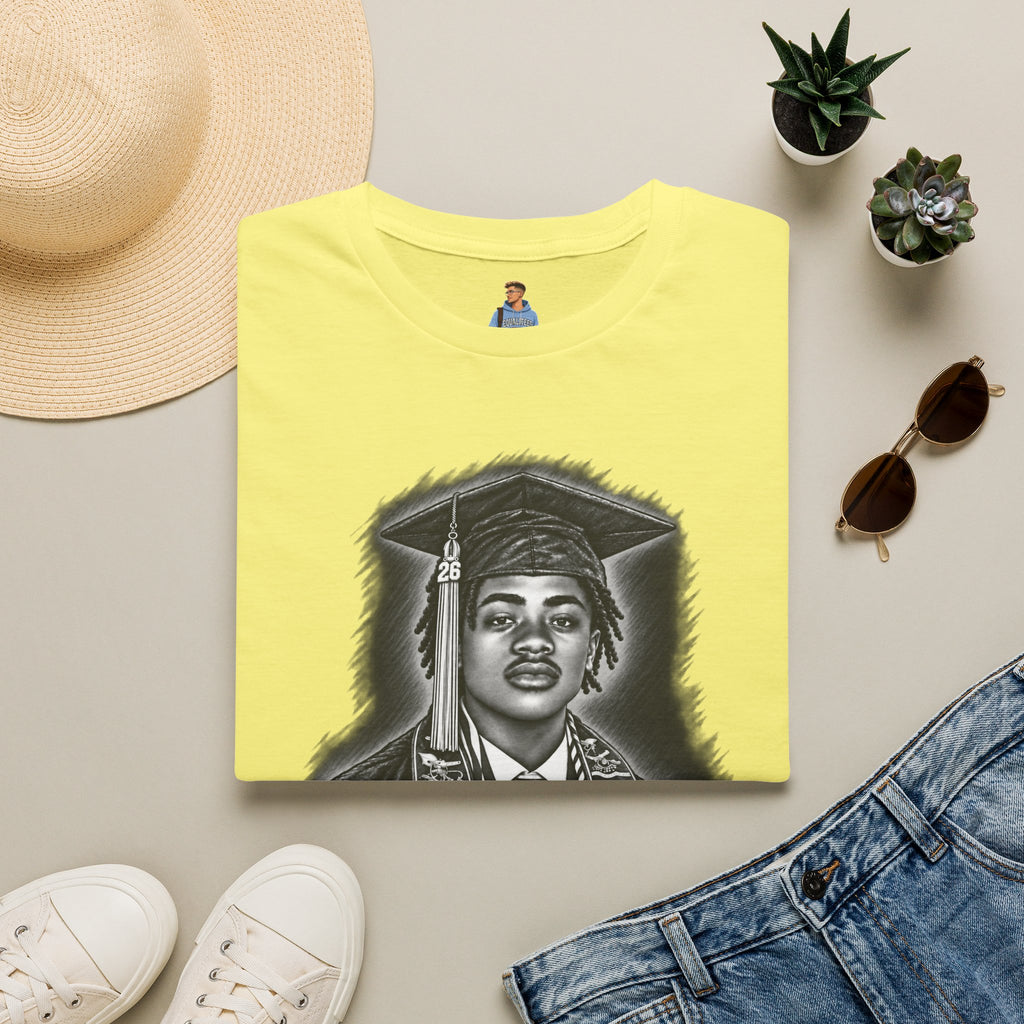 Portrait Front and Back - In Memory of Pierre Damas Bel T-Shirt