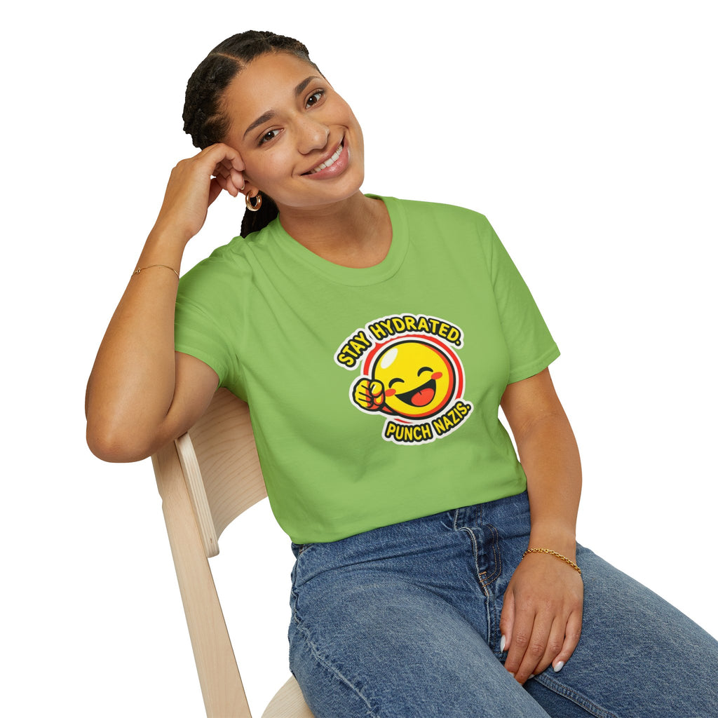 Stay Hydrated, Punch Nazis T-Shirt