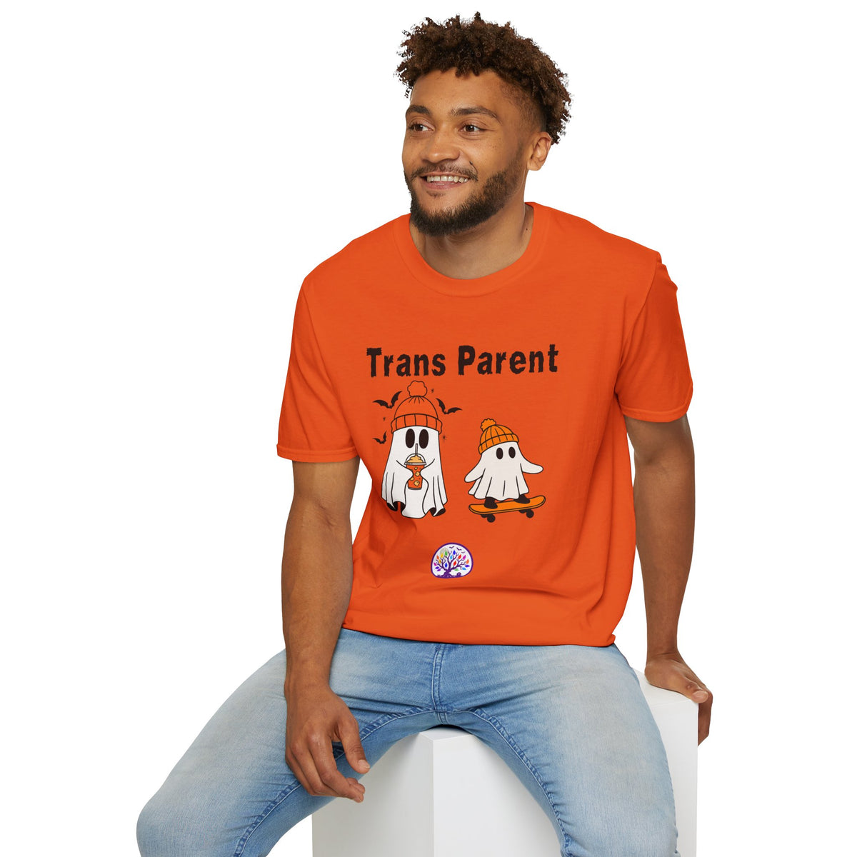 Trans Parent 7 Halloween Pride Tree Las Vegas T-Shirt