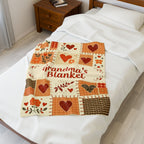 Grandma's Blanket Plush Blanket – For Comfort and Warmth