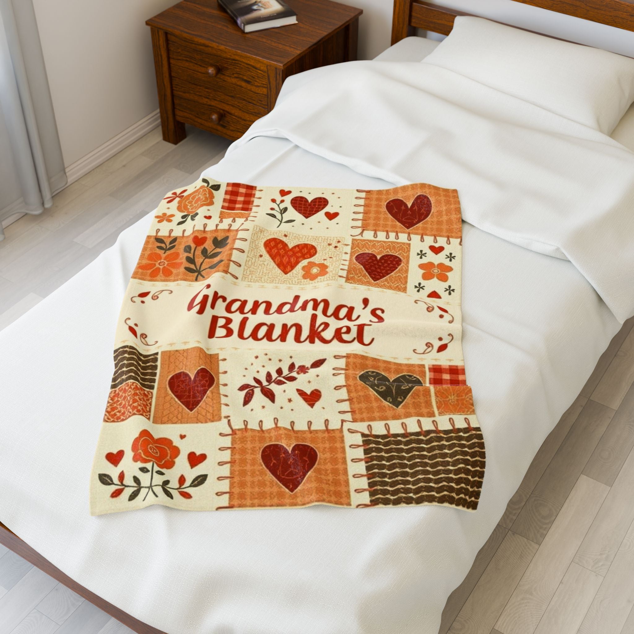 Grandma's Blanket Plush Blanket – For Comfort and Warmth