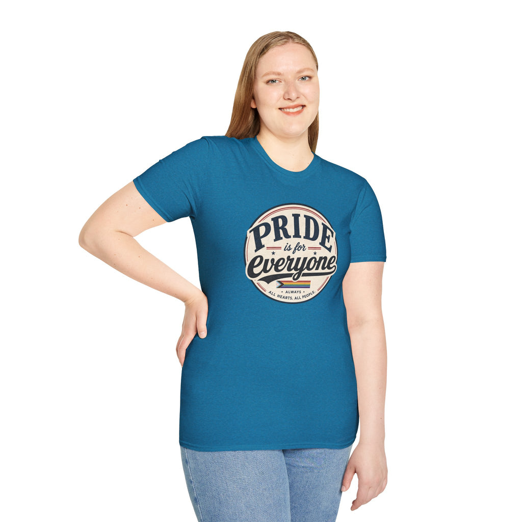 Pride Is for Everyone T-Shirt — Inclusive Retro Pride Tee