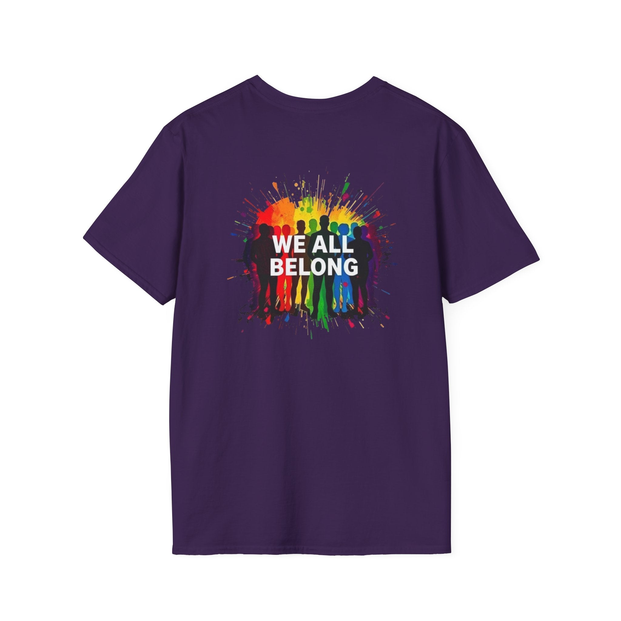Nothing Makes You An Expert On Skin You Don't Live In' Statement Tee - Inclusive Rainbow Design
