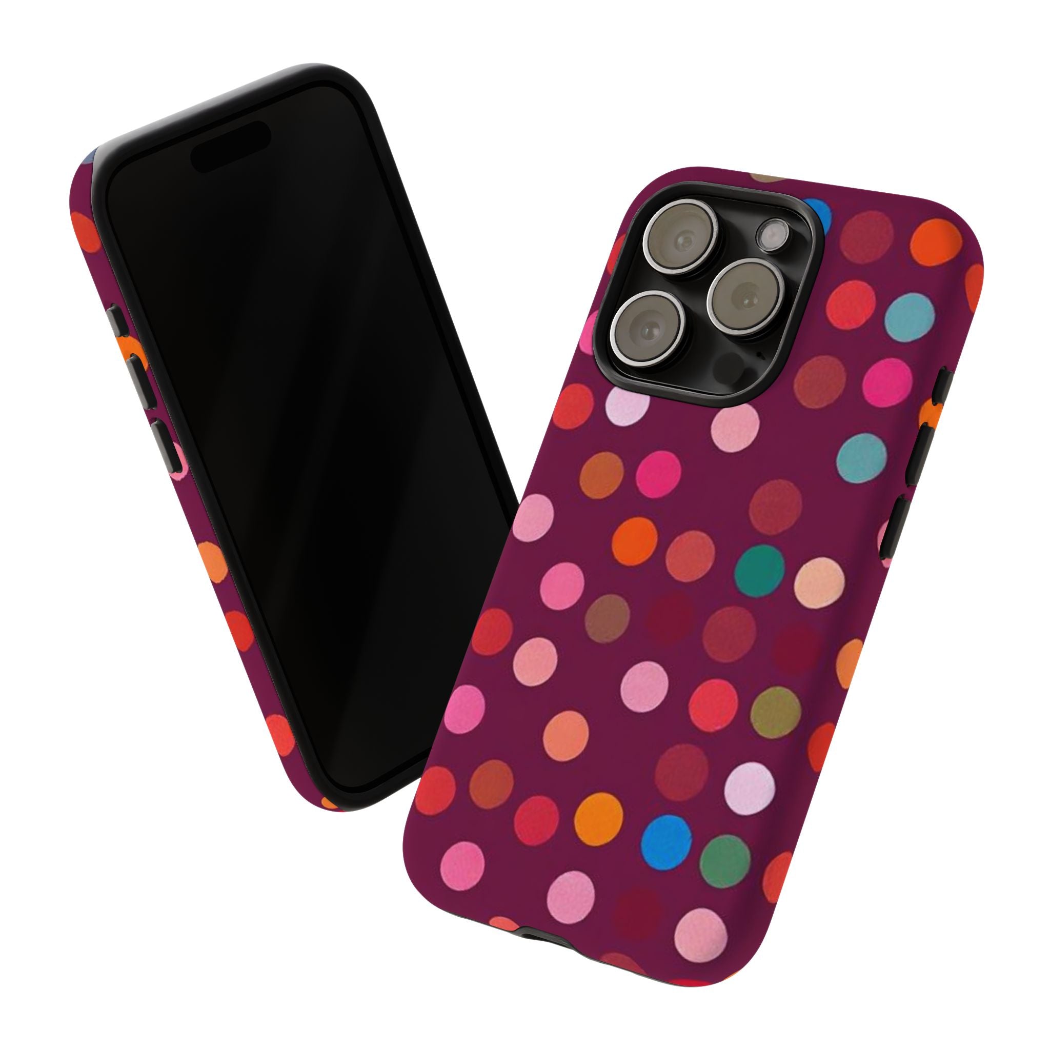 Polka Dot Tough Case for iPhone