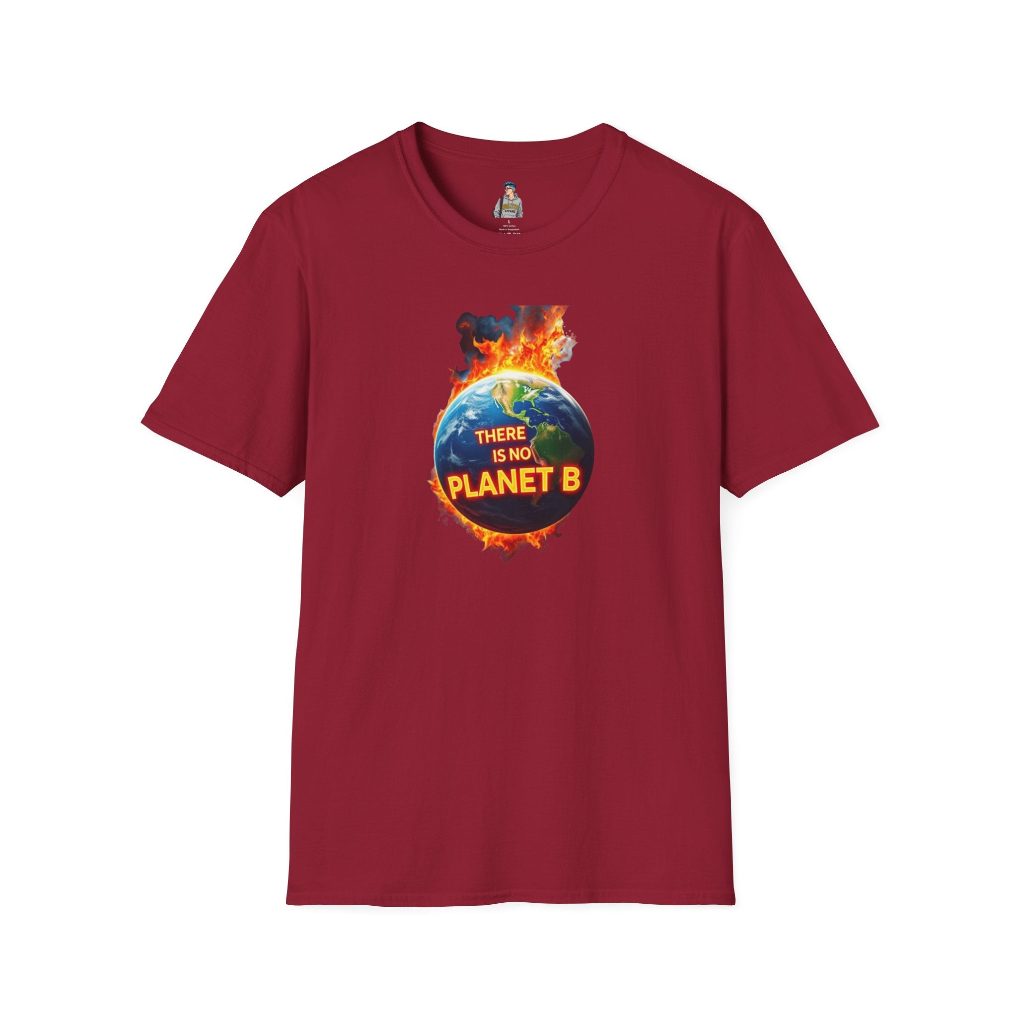 Unisex Softstyle T-Shirt - There is No Planet B Eco-Friendly Tee