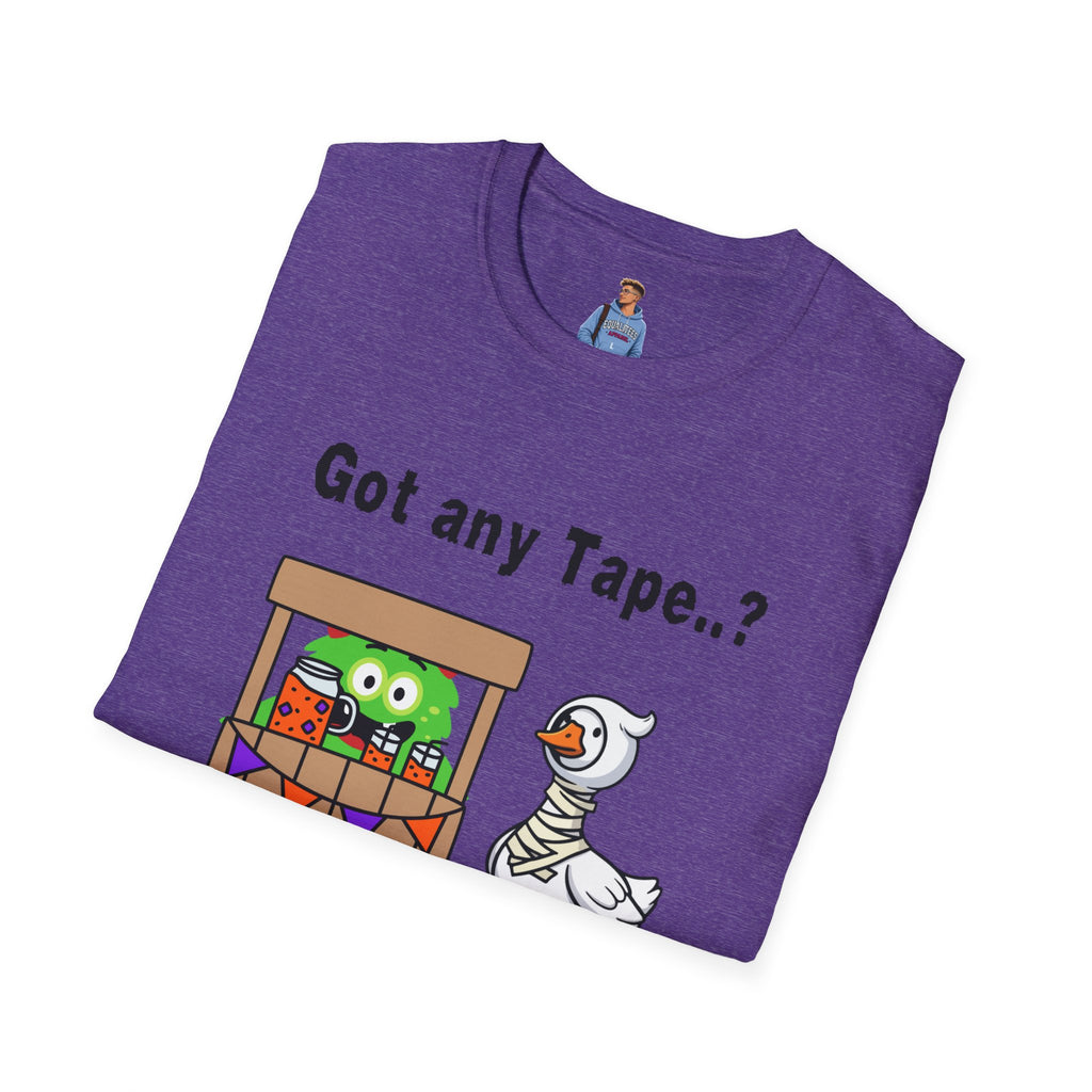 Got any Tape..? Funny Goose & Frog Market T-Shirt — Cute Animal Humor Tee