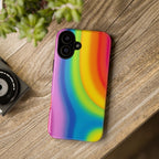 Rainbow Swirl Tough Phone Case for iPhone
