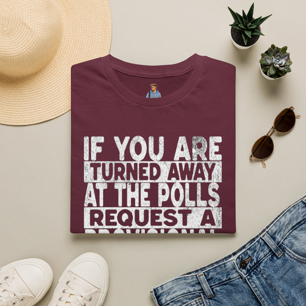 Know Your Rights Voter English T-Shirt