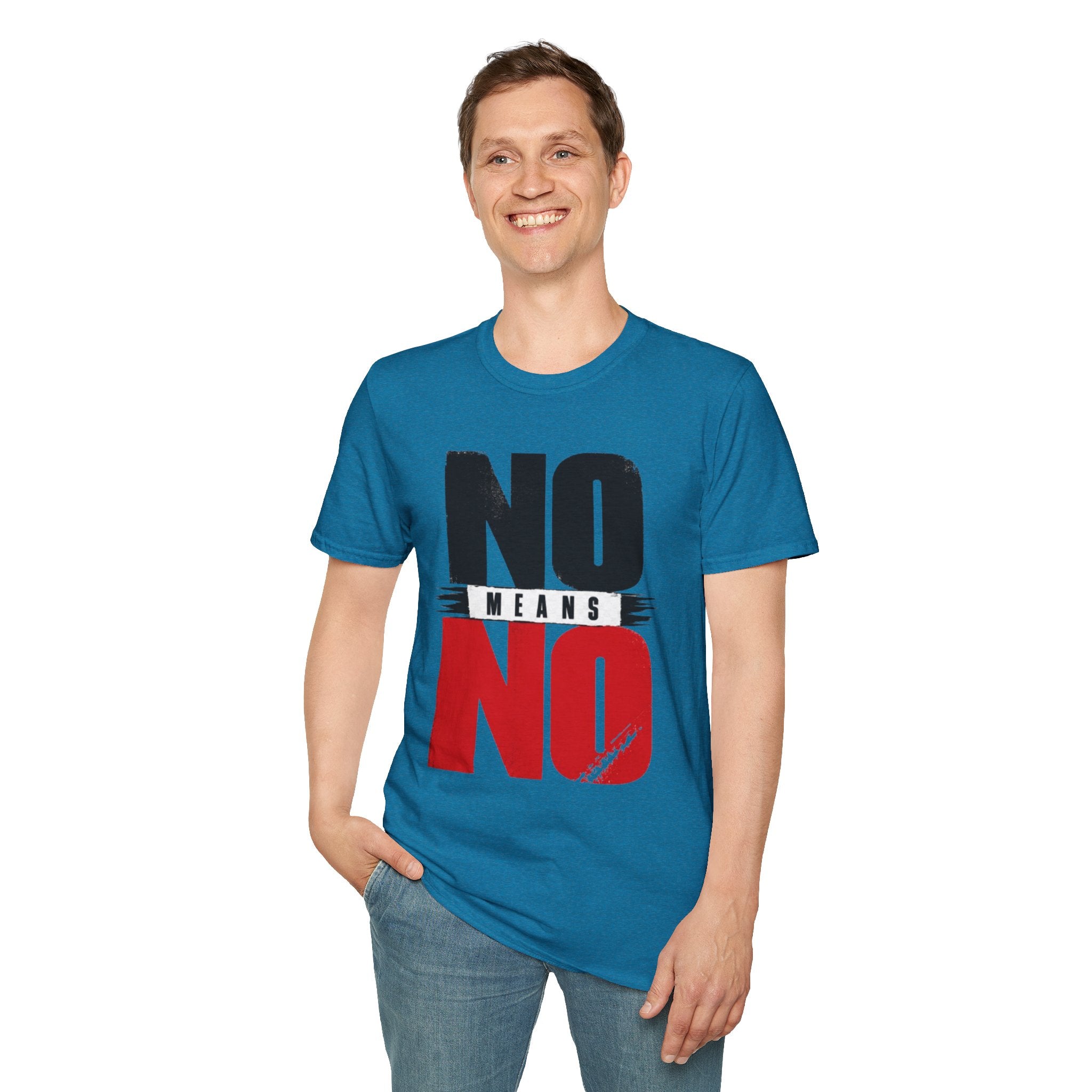 NO Means NO T-Shirt — Consent Awareness Graphic Tee