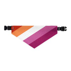 Lesbian Pride Flag Pet Bandana - Strut Your Mut