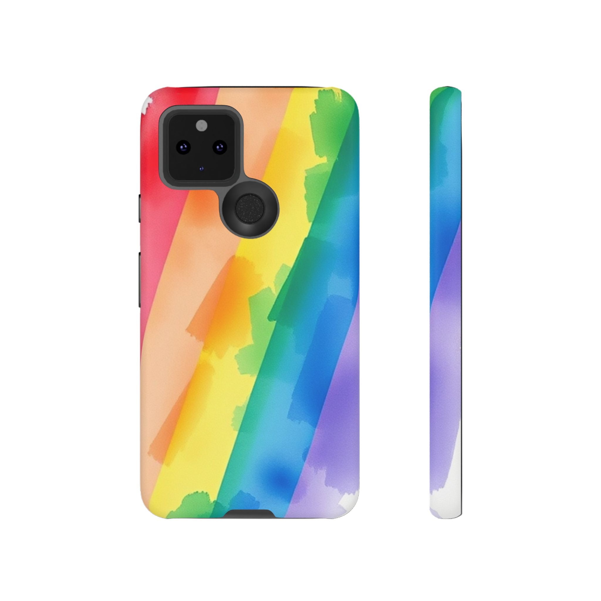 Rainbow Watercolor Art Tough Cases For Android & iPhone