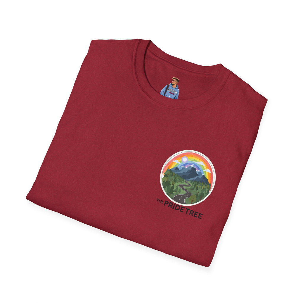 Pride Tree Las Vegas Mountain Graphic T-Shirt