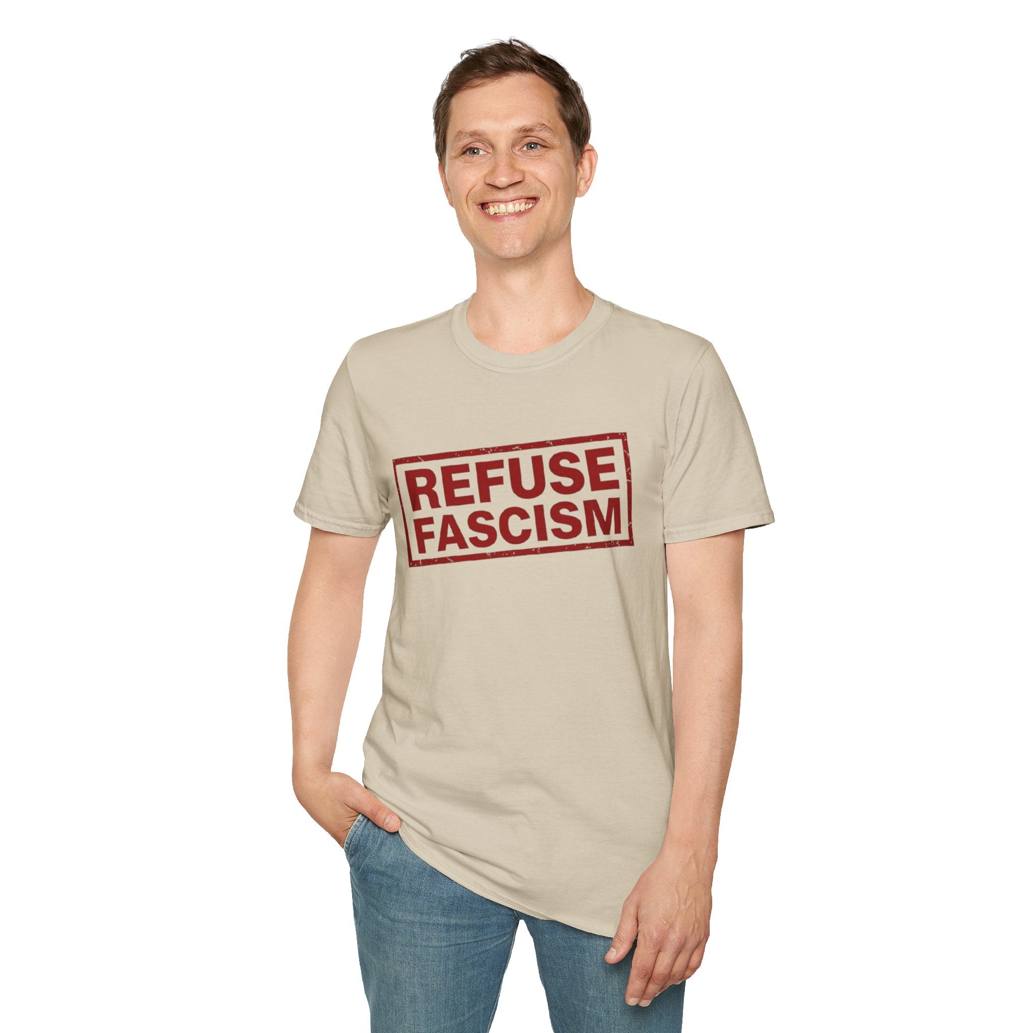 Refuse Fascism Political Activism T-Shirt