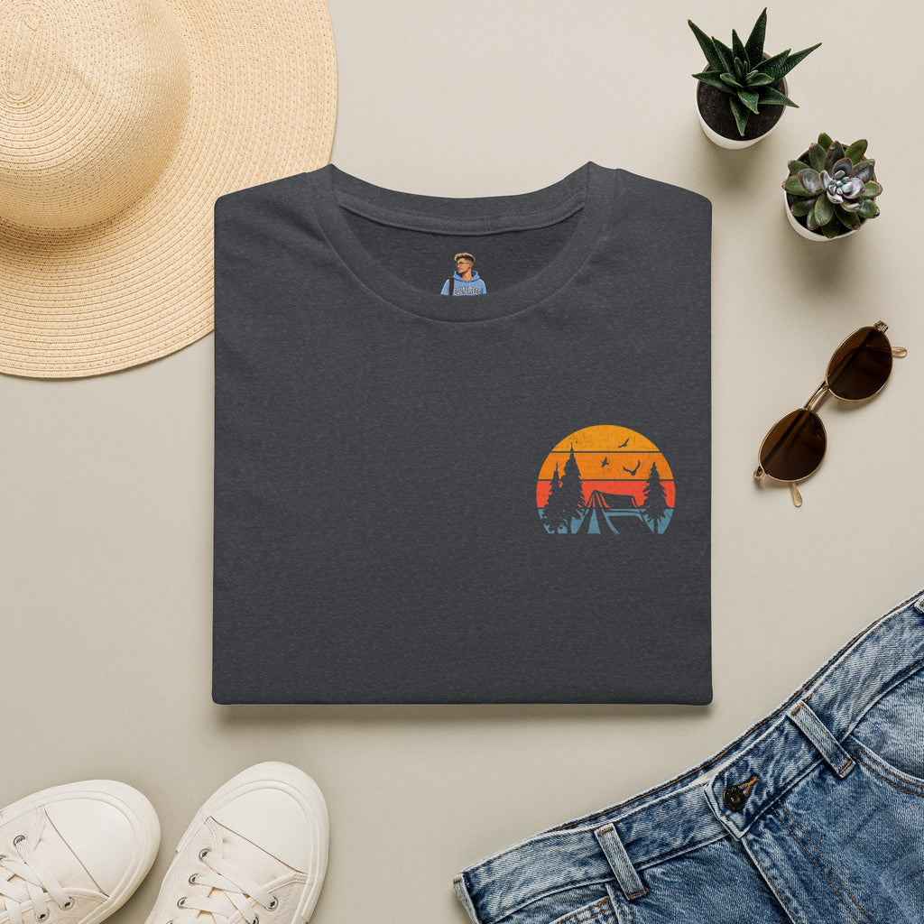 Unisex Softstyle T-Shirt - 'I'd Rather Be Camping' Adventure Tee