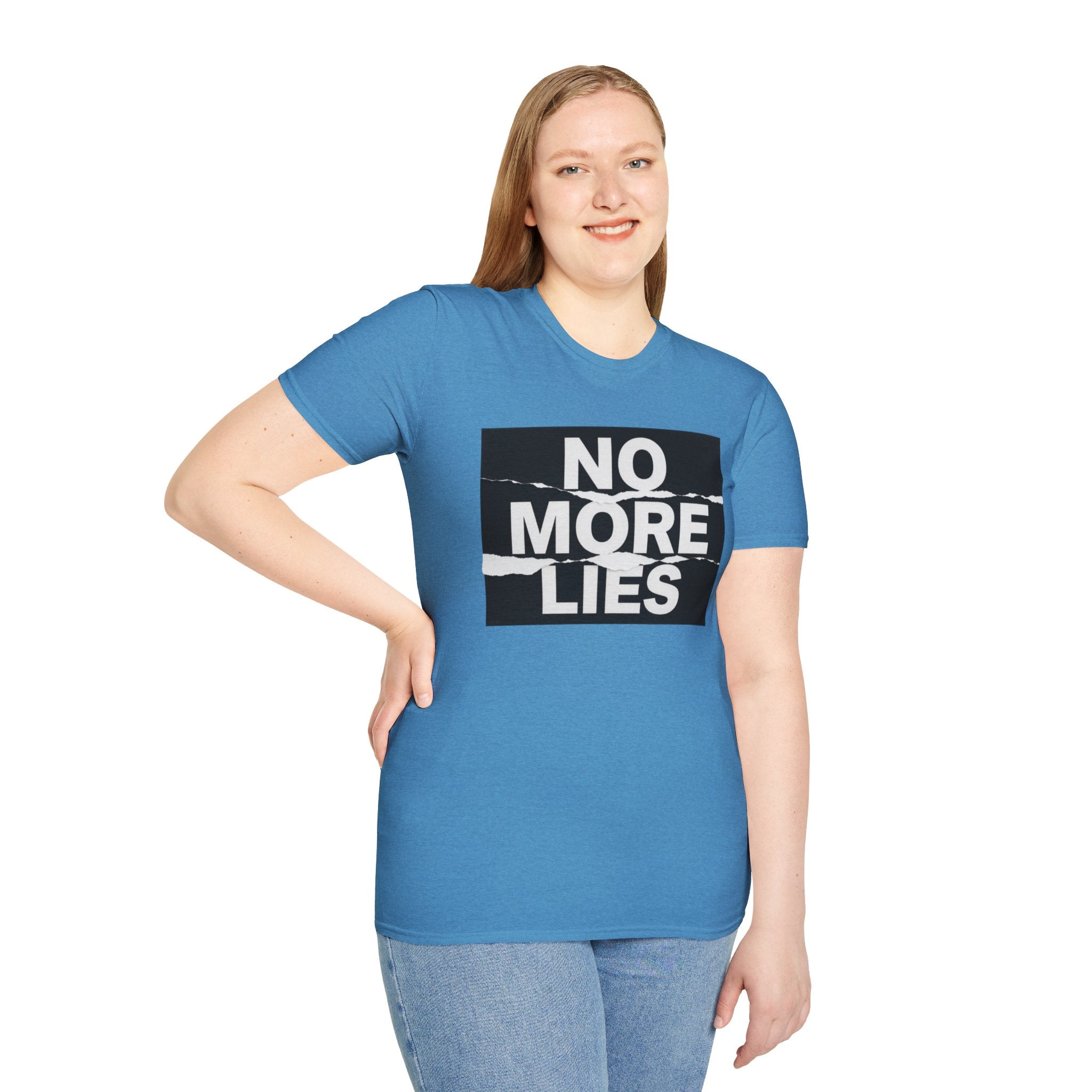 No More Lies T-Shirt — Bold Protest Graphic Tee