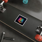 Inspiring Die-Cut Stickers - 'Educate. Advocate. Celebrate.' - Perfect for Students and Activists