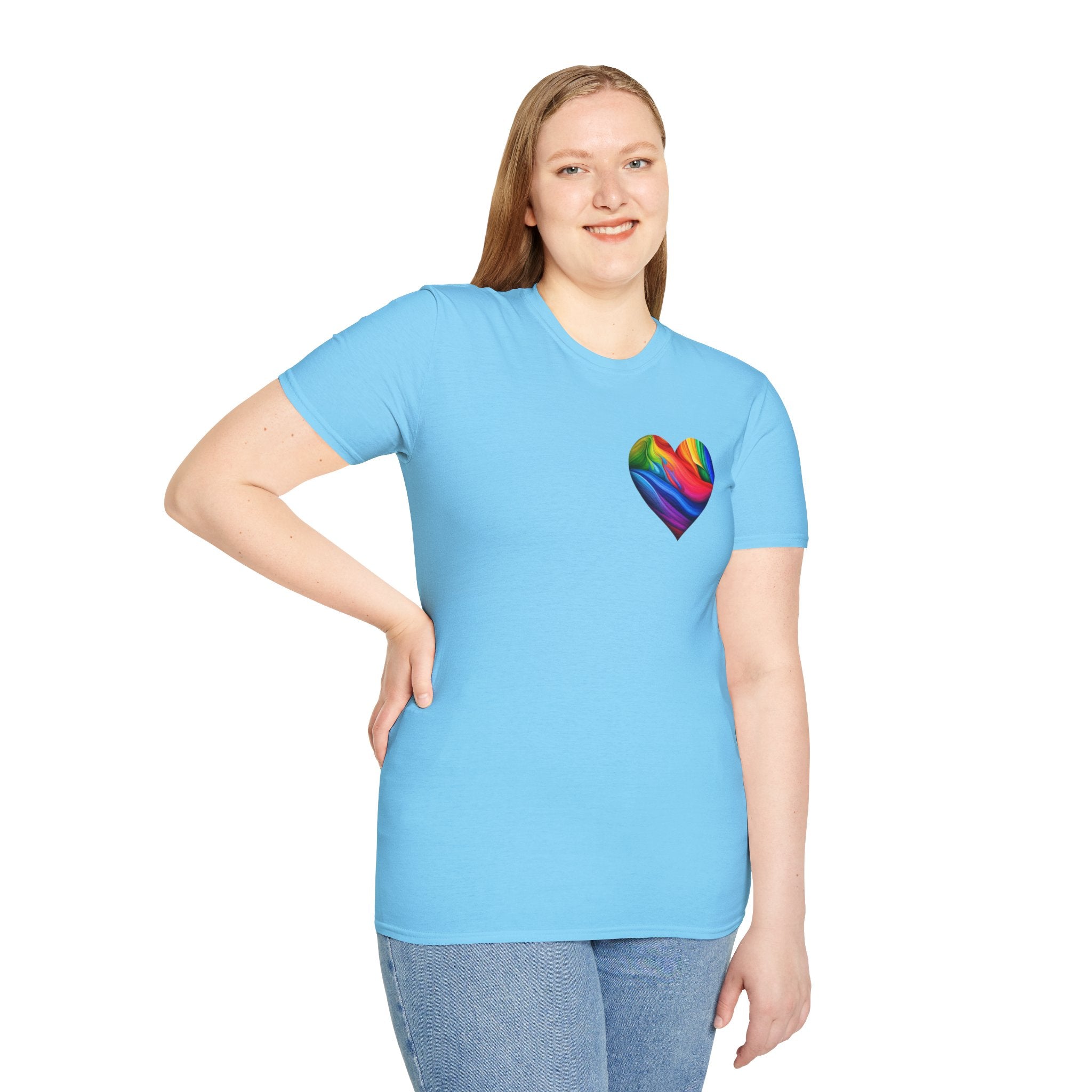 Pride Heart Design T-shirt