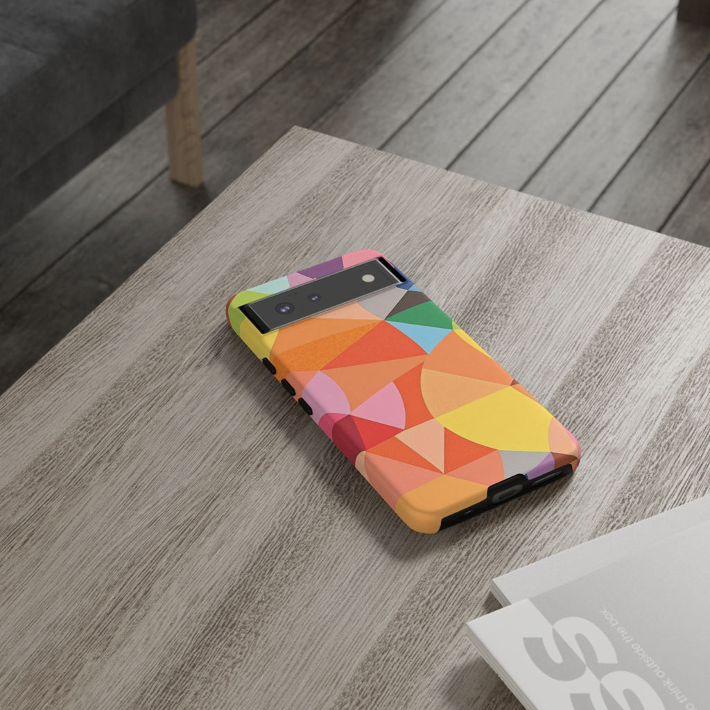 Colorful Geometric Tough Case for Android