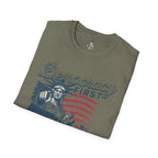 Democracy First T-Shirt | Unisex Softstyle Tee for Equality & Justice