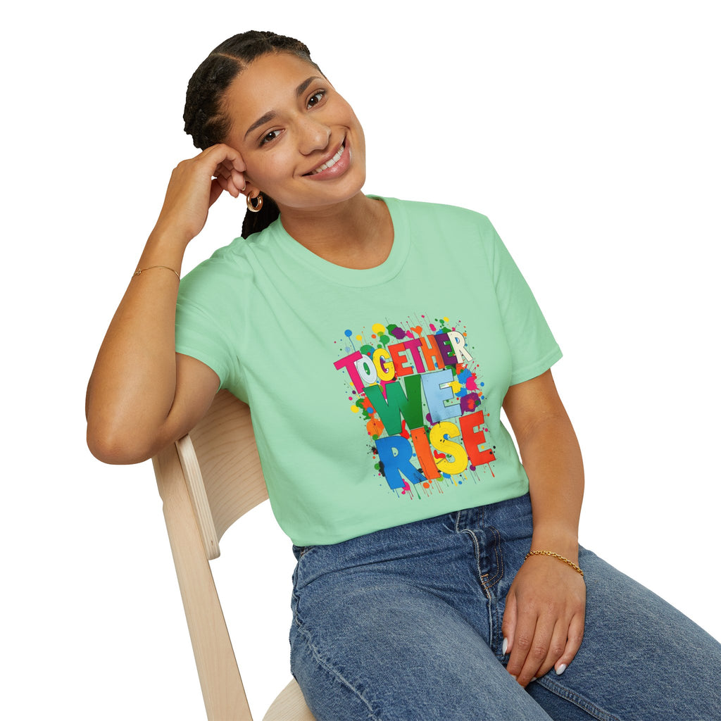 Together We Rise Unisex Softstyle T-Shirt