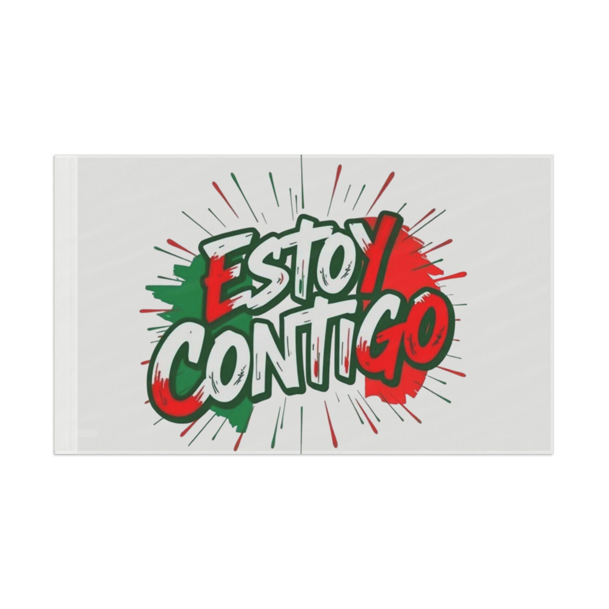 Estoy Contigo (I Stand With You) - Protest Flag