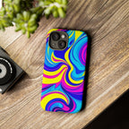 Psychedelic Swirl Tough Phone Case for iPhone