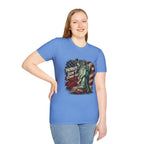 Patriots Don’t Stand For This T-Shirt — Statue of Liberty & Distressed Flag Graphic