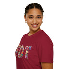 FDT Bold Floral Typography T-Shirt