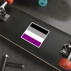 Die-Cut Stickers - Asexual Pride Flag