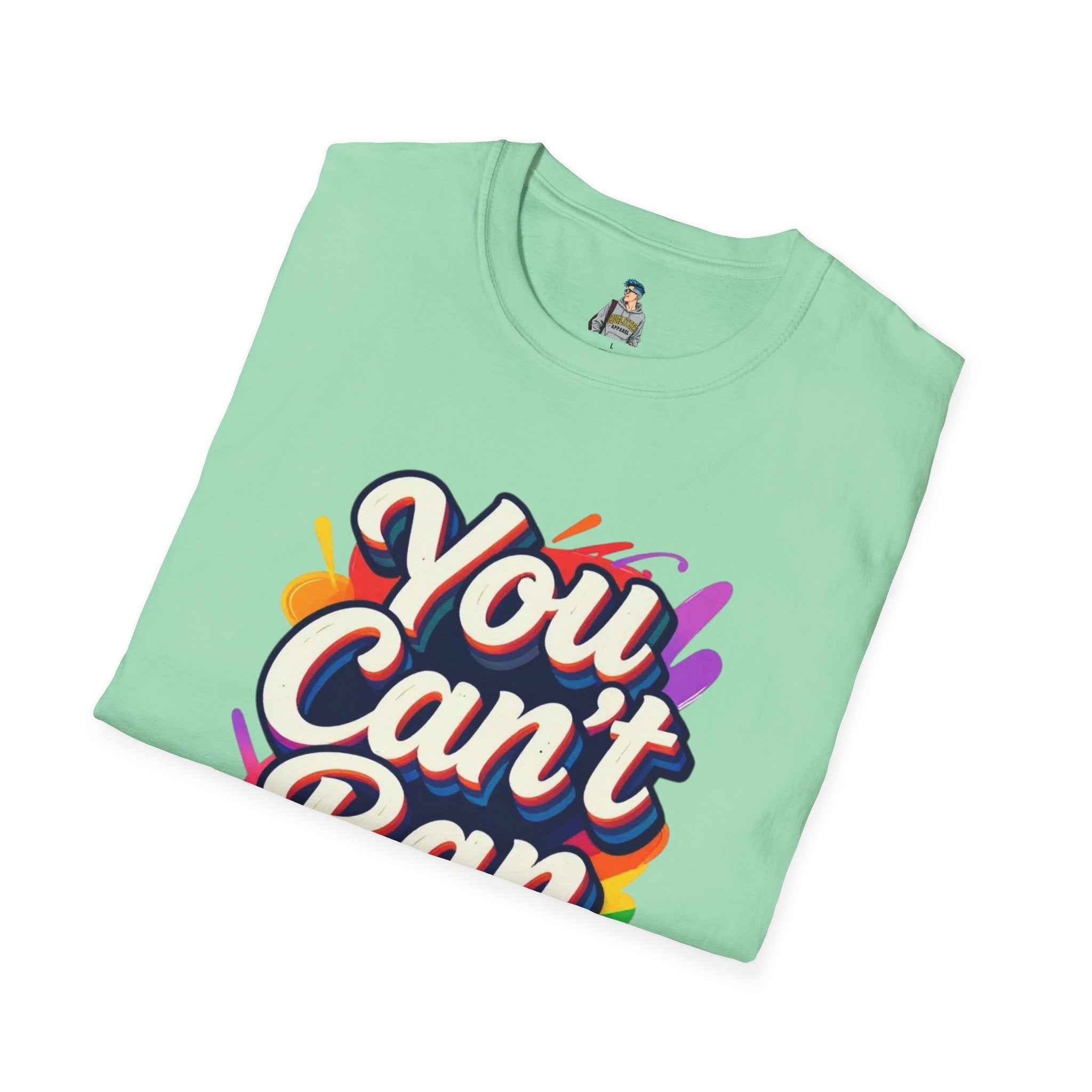 You Can't Ban Love T‑Shirt — Rainbow LGBTQ+ Pride Graphic Tee