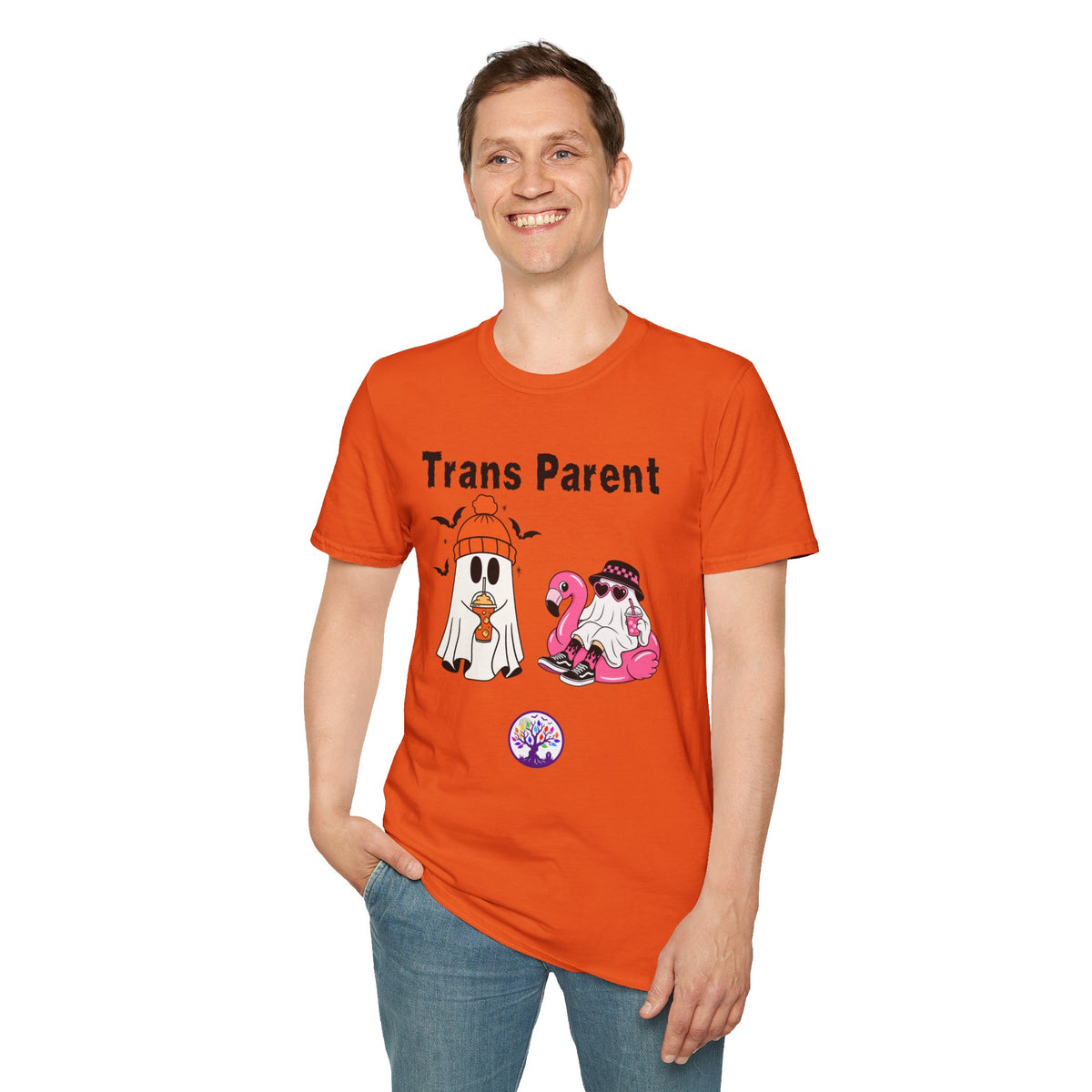 Trans Parent 6 Halloween Pride Tree Las Vegas T-Shirt