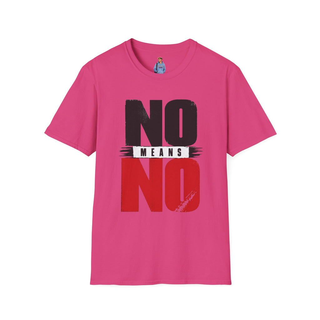 NO Means NO T-Shirt — Consent Awareness Graphic Tee