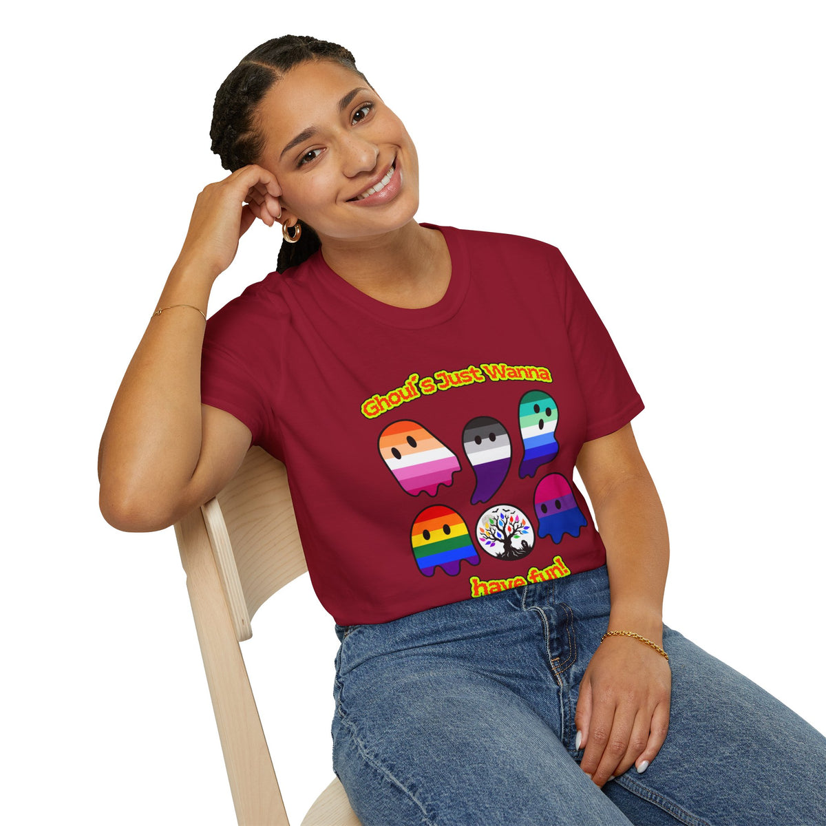 Ghouls Just Wanna Have Fun Pride Tree Las Vegas T-Shirt