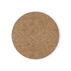 Lesbian Pride Striped Cork Coaster Set - Eco-Friendly Beverage Mat for LGBTQ+ Celebrations