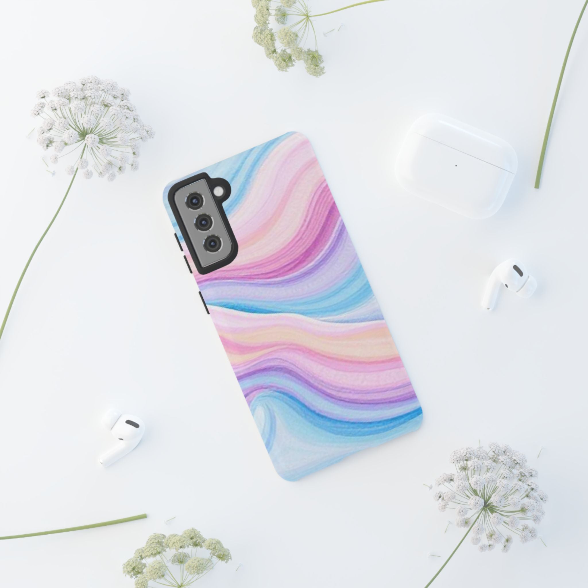 Pastel Marble Tough Case for Android