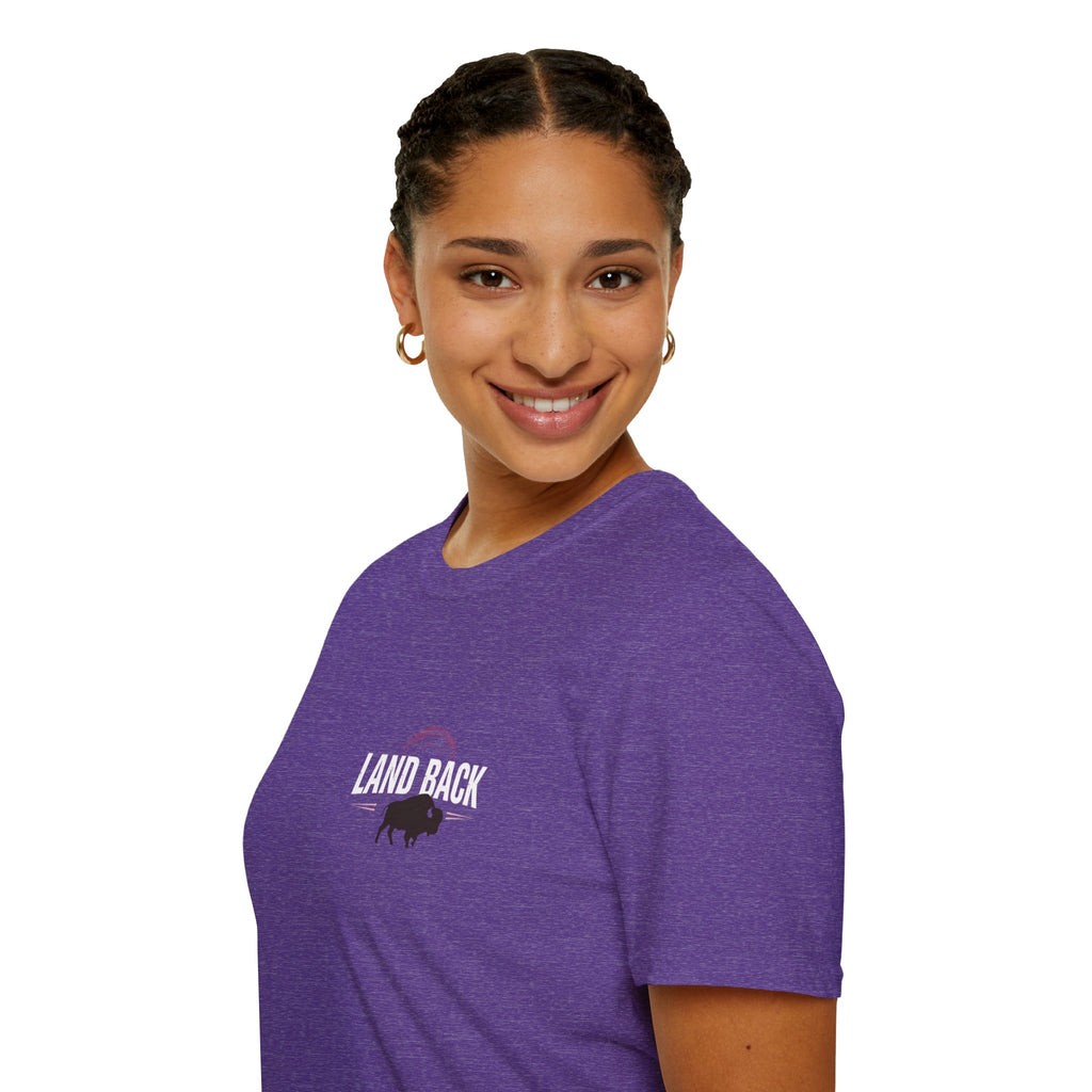 'Land Back' Unisex Softstyle T-shirt