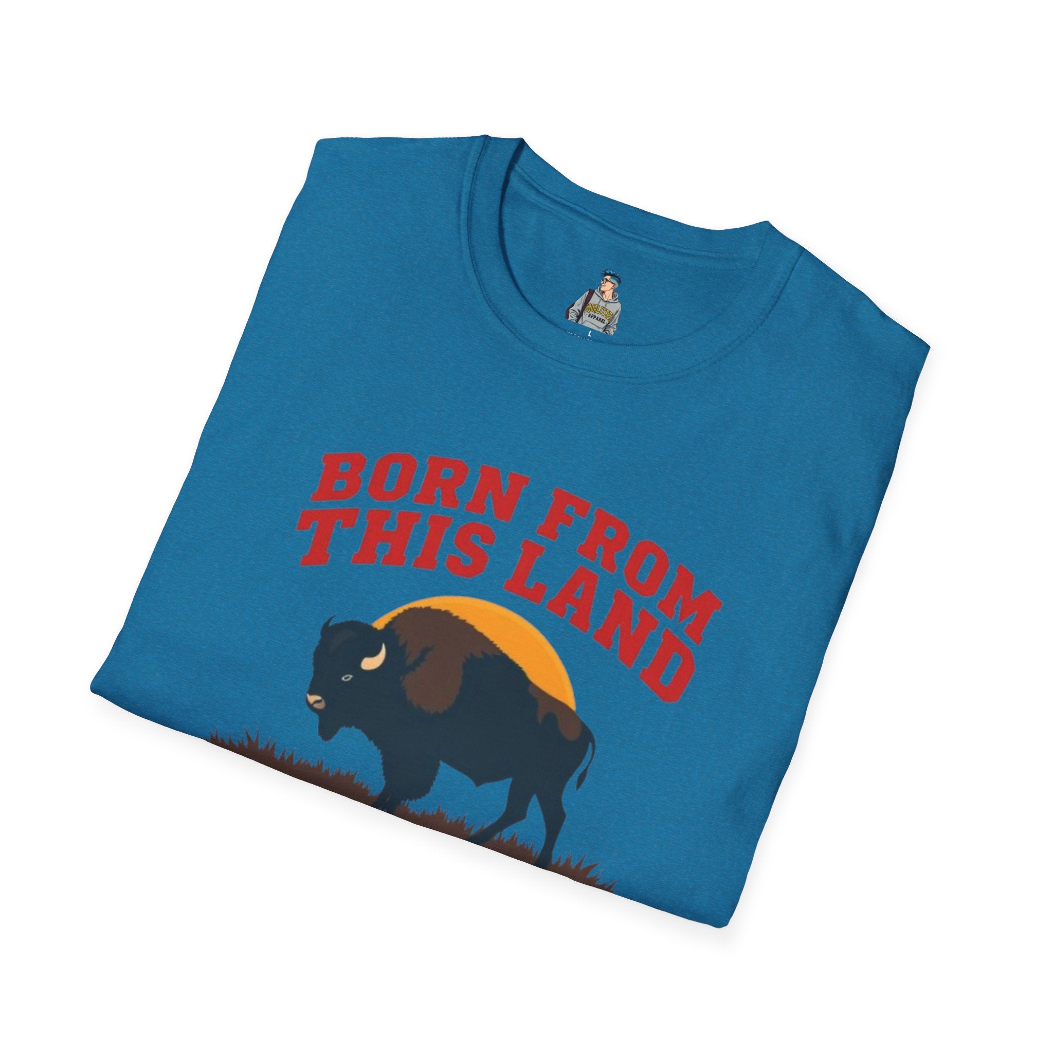 Born From this Land Native and Proud T-Shirt