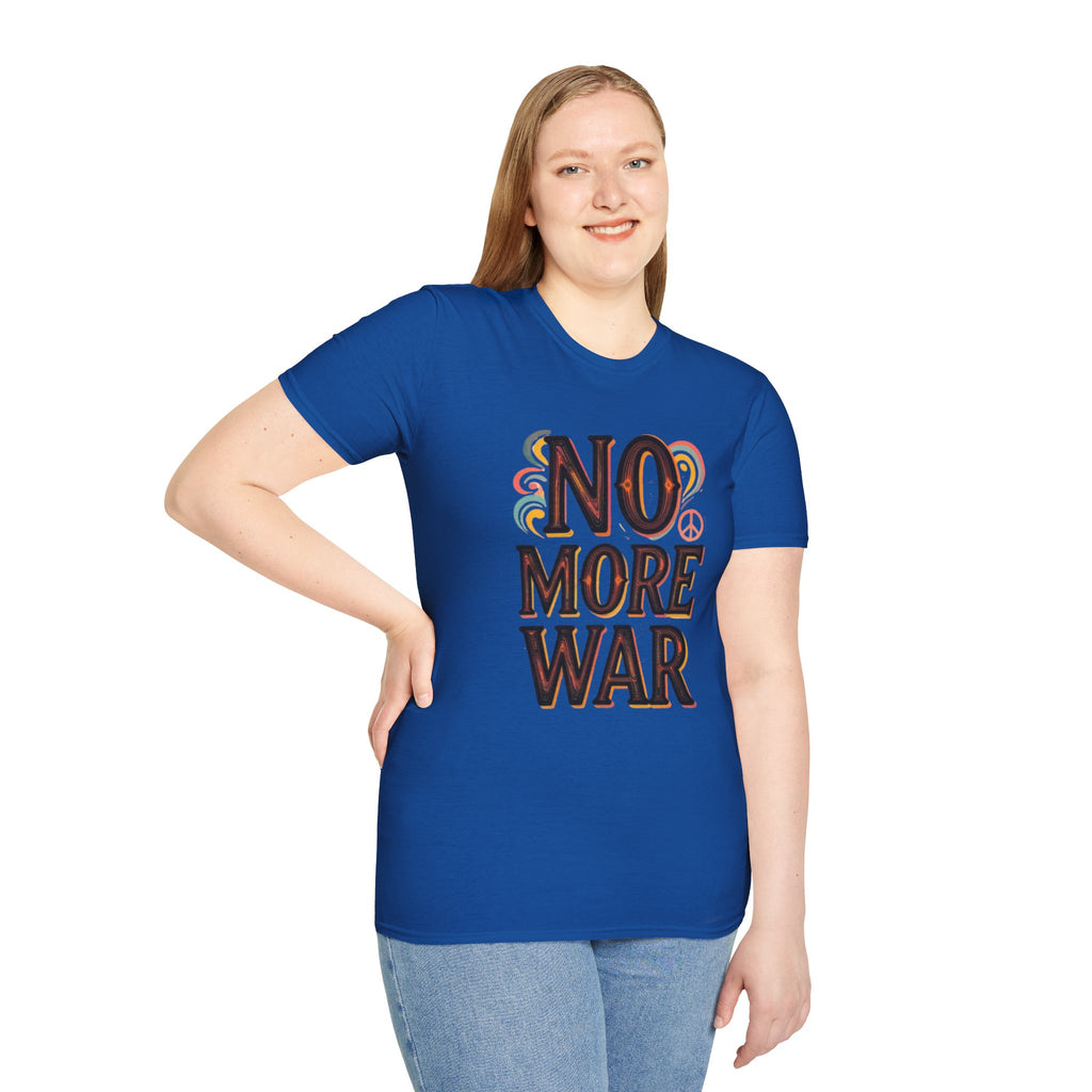 No More War Peace T-Shirt — Retro Anti-War Graphic Tee