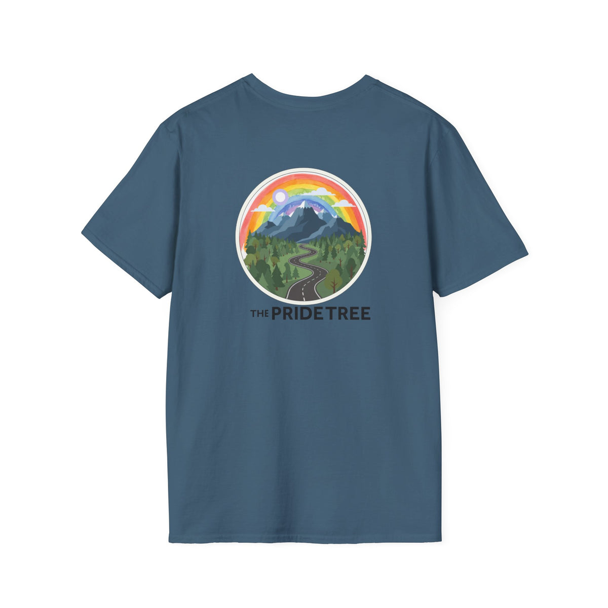 Pride Tree Las Vegas Mountain Graphic T-Shirt