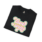 Love Wins Unisex Softstyle T-Shirt - Positive Vibes for Pride and Everyday Wear