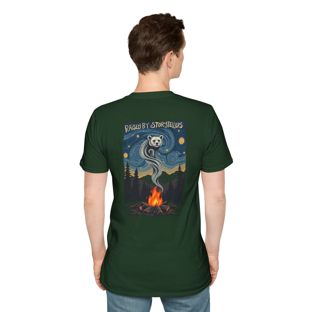 Raised by Storytellers Native Pride T-Shirt