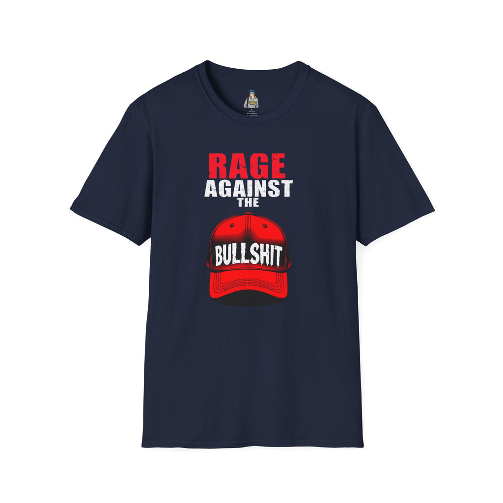 Unisex Softstyle T-Shirt - "Rage Against the BS" Graphic Tee