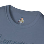 Democracy First T-Shirt | Unisex Softstyle Tee for Equality & Justice
